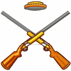 Guns Embroidery Design 5 Guns Embroidery Design 5